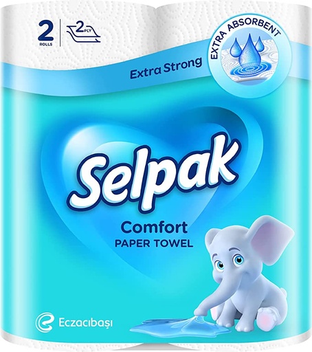 [605091] Selpak Comfort Paper Towel 2R