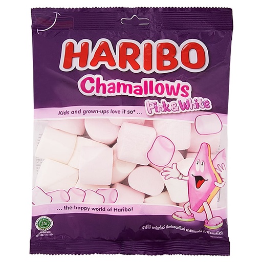 [456006] Haribo Marshmallow  Pink White 150G