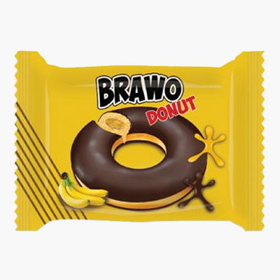[132001] Brawo Donut Banana 55G