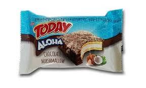 [8693029700871] Today Aloha Chocolate Cake Coconut 50g