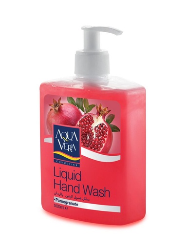 [534057] Aqua Vera Hand Wash Pomegranate 500Ml