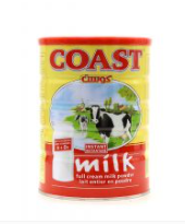 [105019] Coast Milk Powder Tin Full Cream 900g