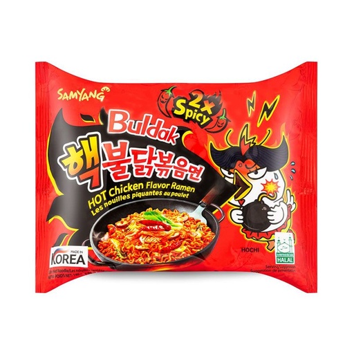 [8801073113985] Samyang Ramen 2xSpicy 140g