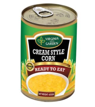 [307057] Virginia GG Cream Corn 425g