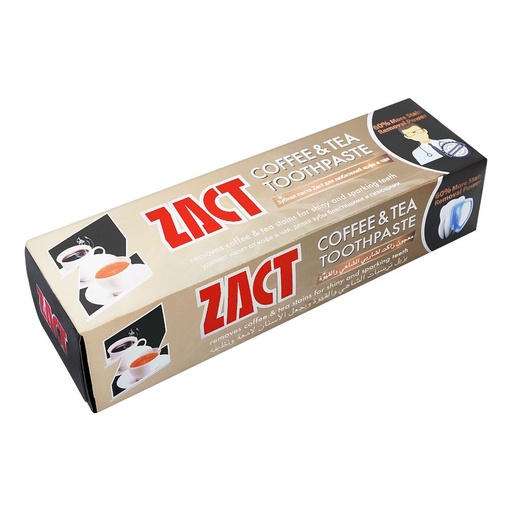 [535040] Zact Toothpaste Coffee Tea 100g