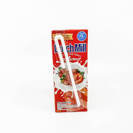 [107062] Dutch Mill Yogurt Drink 180ml Strawberry