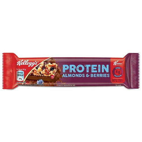 [302154] Kelloggs Bar Almonds Berries 30g