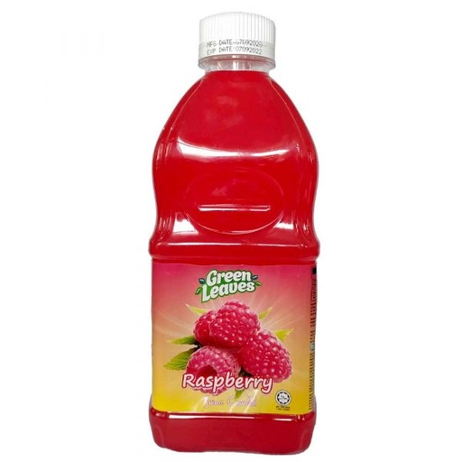 [402181] Green Leaves Raspberry 1L
