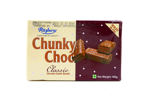 [451103] Ritzbury Chunky Choc Bis 100G