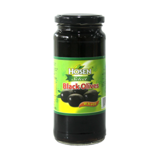 [307190] Hosen Olives Black Select Whole 350g