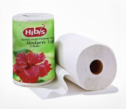 [605002] Hibis Towel 9" Kitchen 2Roll