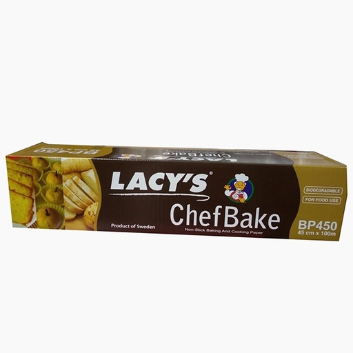 [609049] Lacys Baking Paper 45cm x 100M
