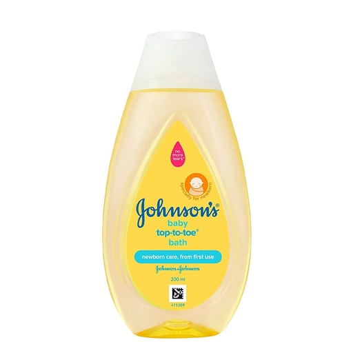 [503017] Johnsons Baby Wash top toe Gold 200Ml