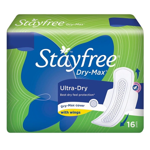 [537010] Stayfree Dry Max Ultra dry wing 16's