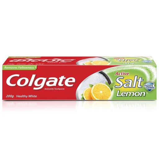 [535291] Colgate Toothpaste Active salt Healthy White 200g