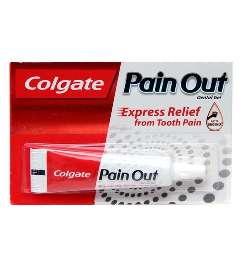[535275] Colgate Pain Out Dental Gel Tube 10g