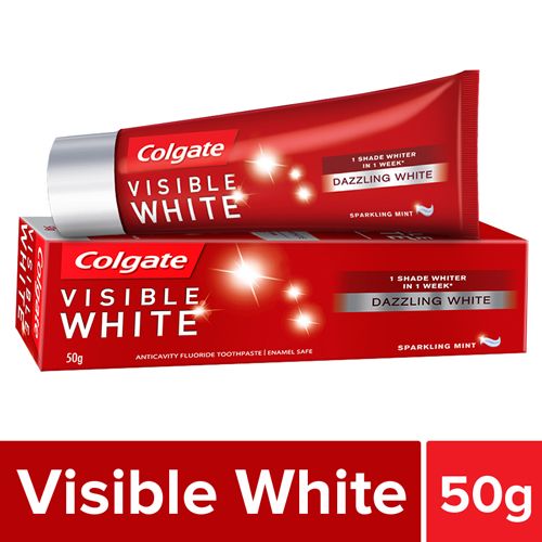 [535248] Colgate Toothpaste Visible White 50g