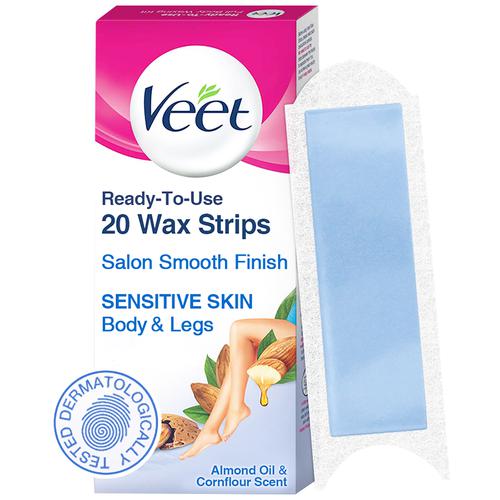 [8901396389620] Veet Wax strips Sensitive skin 20s