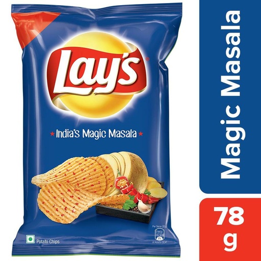 [453147] Lays 80g Magic Masala Blue