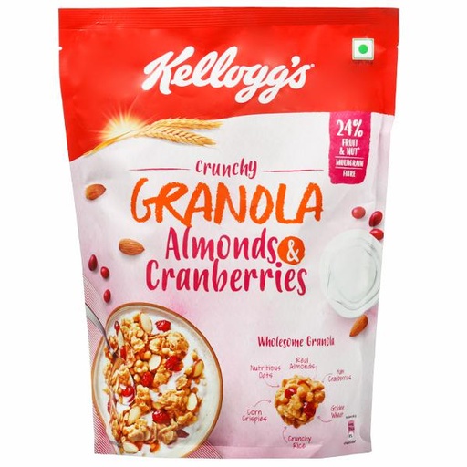 [302130] Kelloggs Granola Muesli Almond Cran 460g