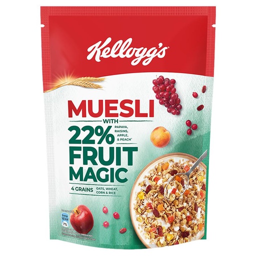 [302029] Kelloggs Muesli Fruit Magic 500G