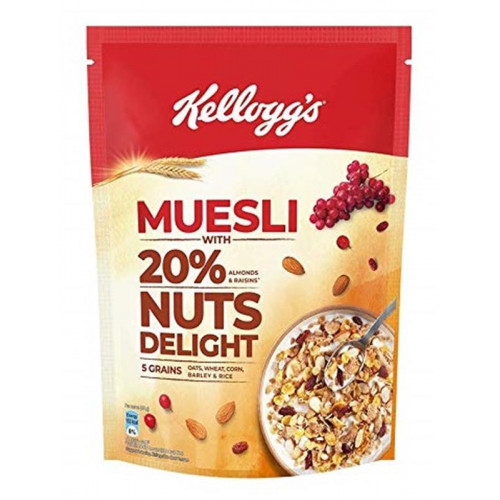 [302030] Kelloggs Muesli Nuts Delight 500G