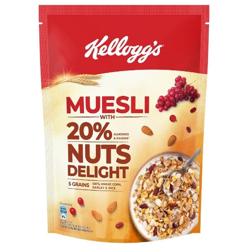 [302073] Kelloggs Muesli Nut Delight 750g