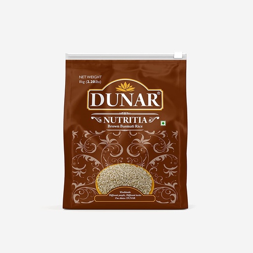 [310193] Dunar Basmati Rice Nutrtia Brown 1Kg