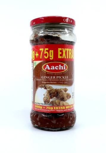 [308014] Aachi Pickle Ginger 375g