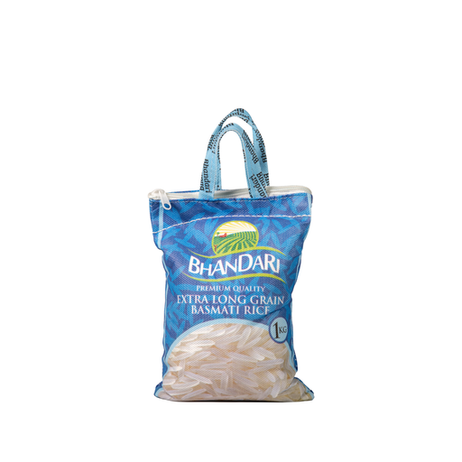 [310201] Bhandari Basmathi Rice 1kg Super Kernel