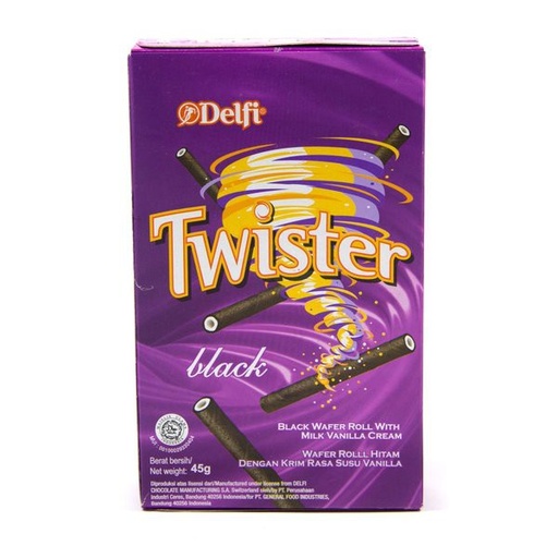 [453096] Delfi Twister Black 45g
