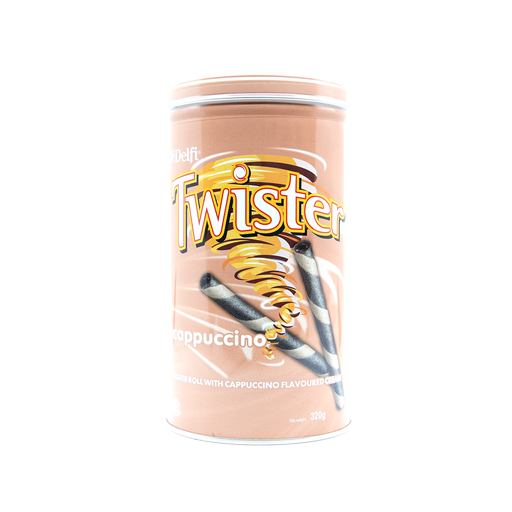 [453124] Delfi Twister 320g Cappuccino Tin