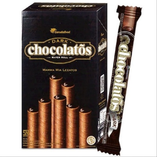 [452241] Gery Chocolatos Roll 16g Dark Choco
