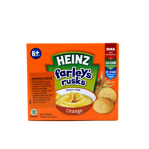 [451149] Heinz Rusk Orange 120g