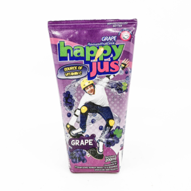 [407004] Happy Jus Grape 200ml