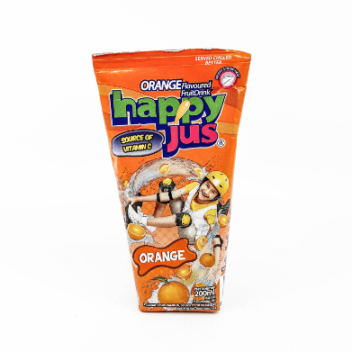 [407005] Happy Jus Orange 200ml