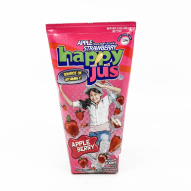 [407001] Happy Jus Apple Berry 200ml