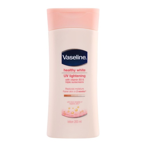 [8999999719418] Vaseline Body lotion Healthy White 200Ml