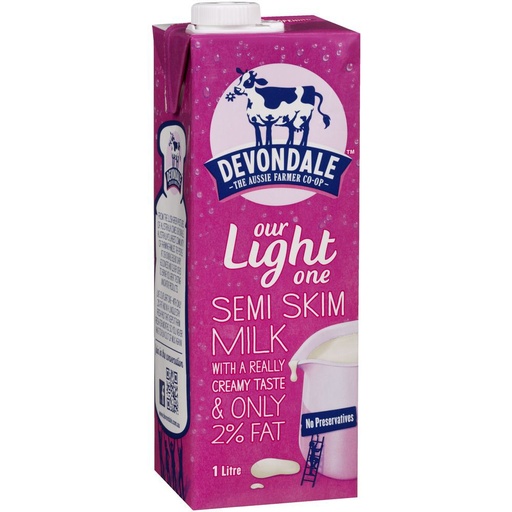 [105078] Devondale Semi Skim Milk 1L