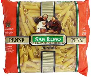 [310198] San Remo Pasta Penne #18 500g