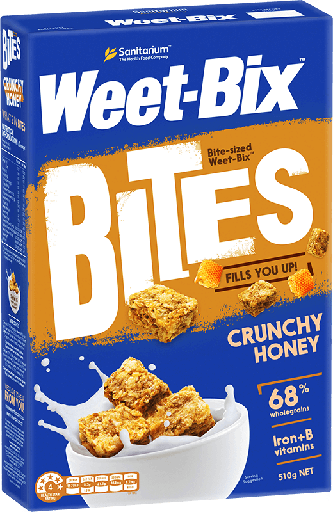 [302050] Weetbix Bites Cruncy Honey 500g