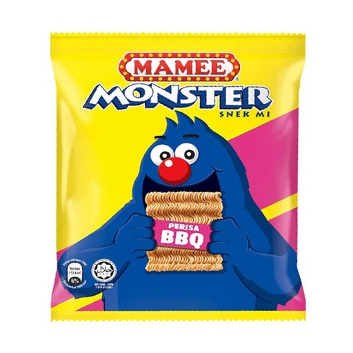[453176] Mamee monster Snack BBQ 25g