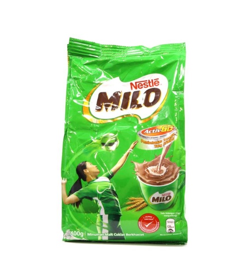 [9556001209665] Milo Powder Active Go 400g Refil