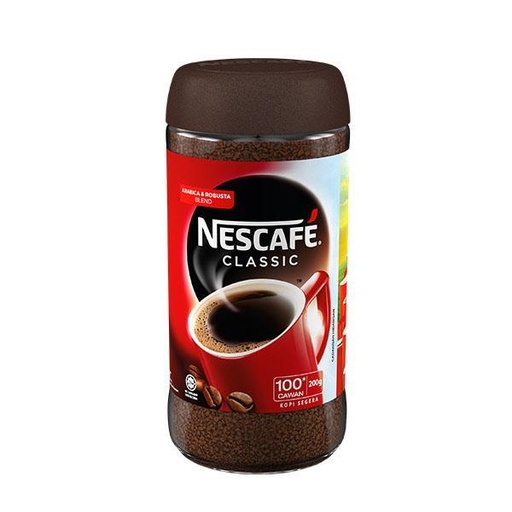 [9556001140265] Nescafe Coffee Classic Jar 200g