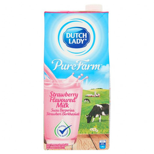 [105037] Dutch Lady Milk 200ml Strawberry