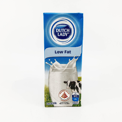 [9556166058207] Dutch Lady Milk 200ml Low Fat