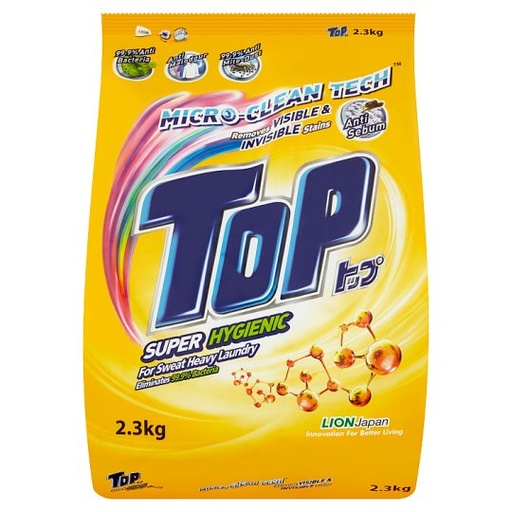 [601025] Top Powder 2.1Kg Yellow Hygenic