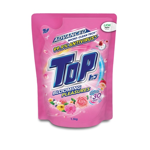 [601010] Top Liquid Refill Prem 1.5Kg Pink Bloom Pleasure