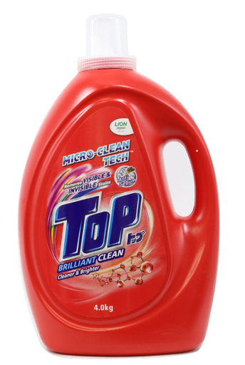[601019] Top Liquid Bottle Std 3.6Kg Red Brilliant Clean