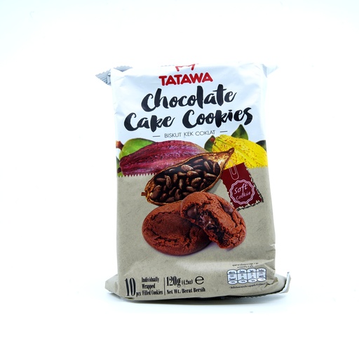 [451225] Tatawa Choc Cake Cookies 120g Pkt